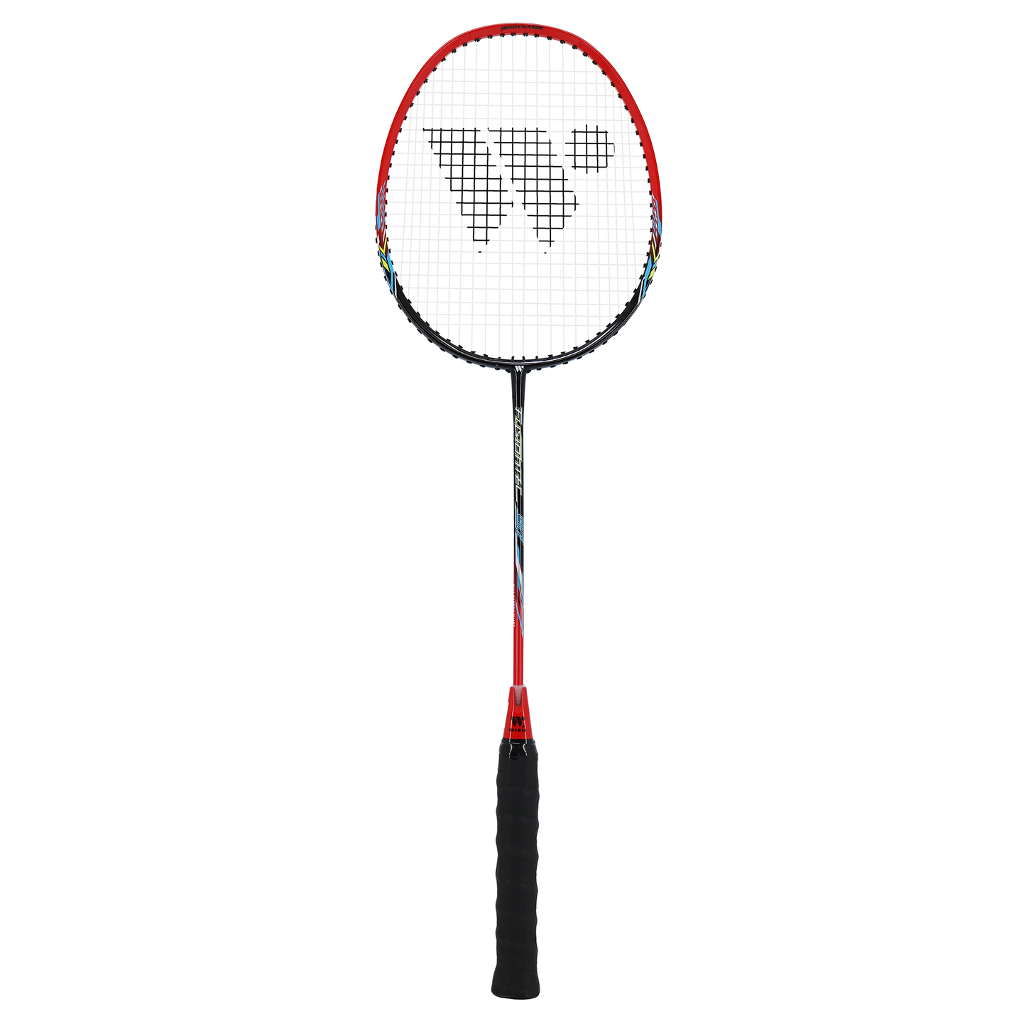 FusionTec 917 Badminton Racket - Black Red