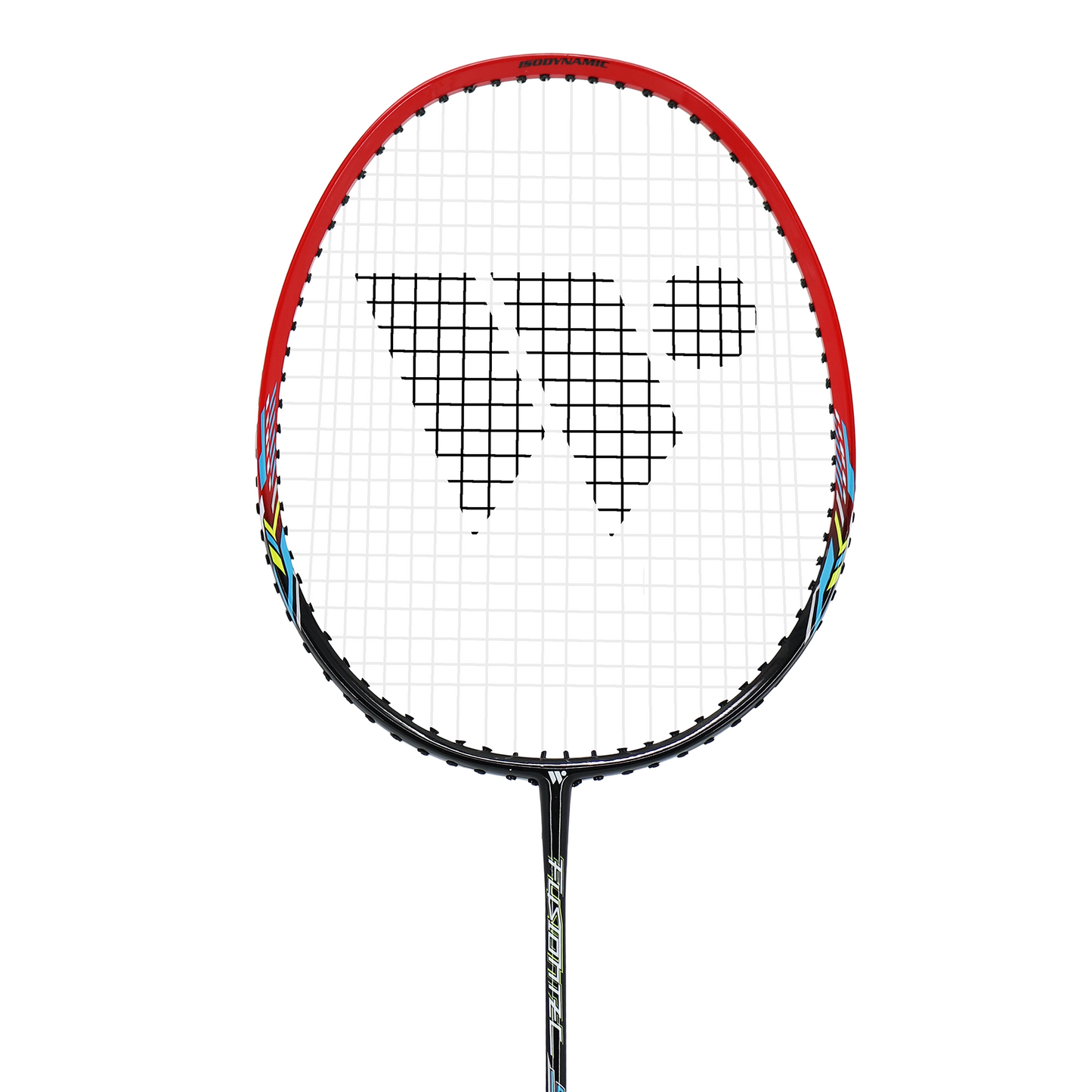 FusionTec 917 Badminton Racket - Black Red