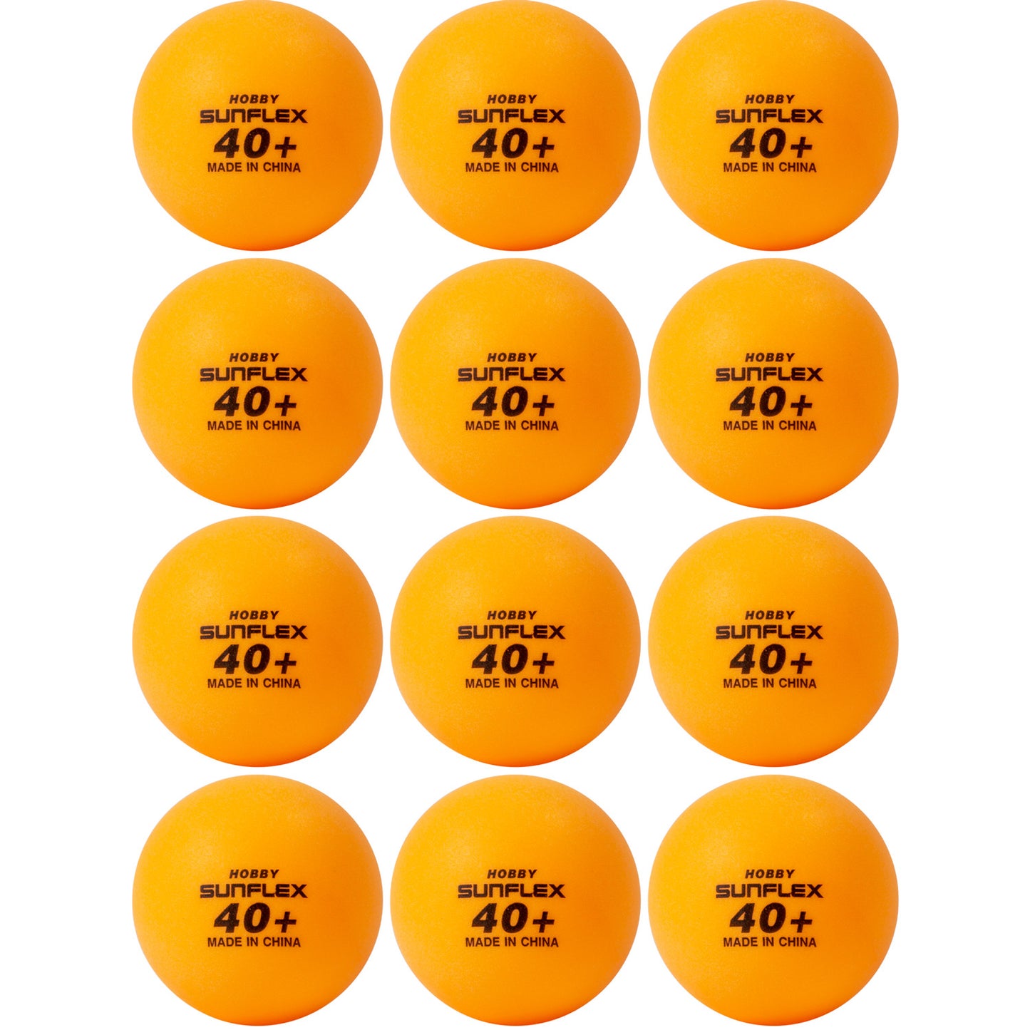 Hobby Table Tennis Balls - Orange