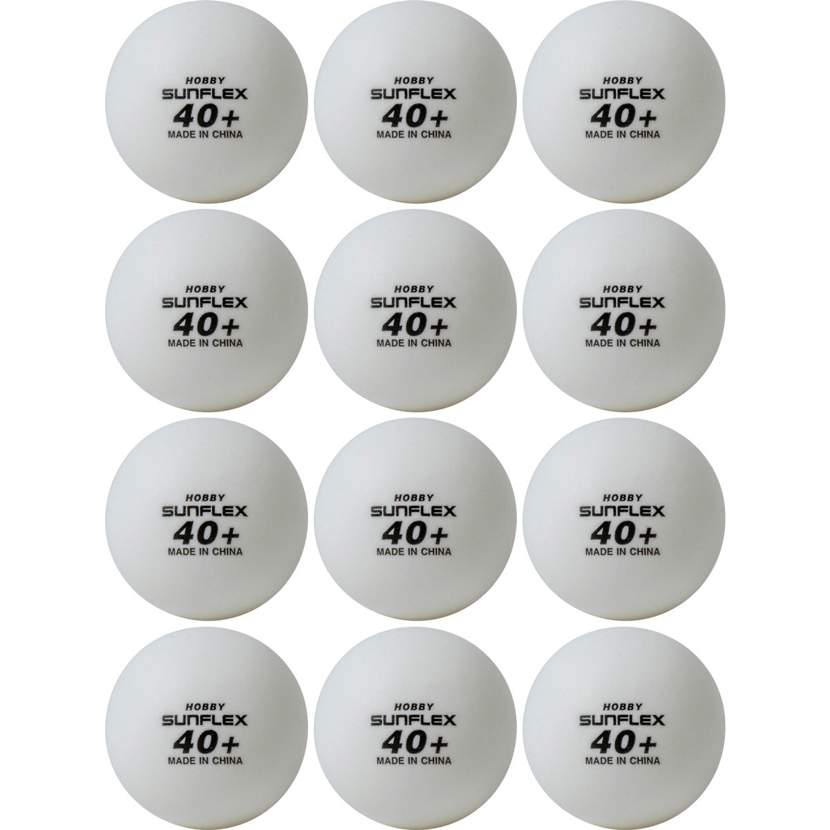 Hobby Table Tennis Balls - White