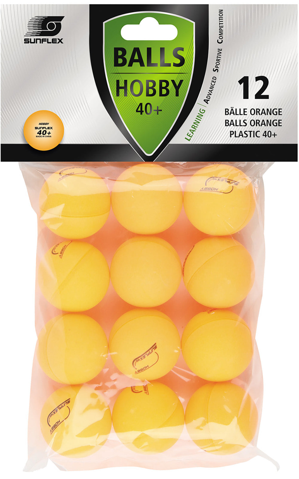 Hobby Table Tennis Balls - Orange