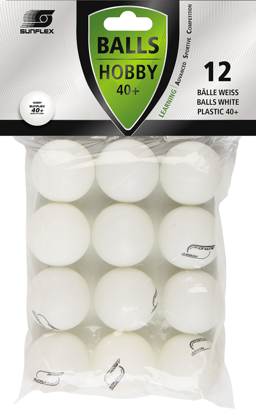 Hobby Table Tennis Balls - White